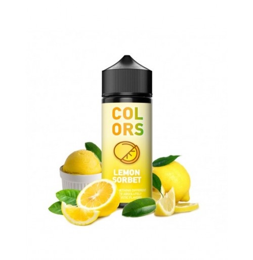 Mad Juice Colors Lemon Sorbet Flavour Shot 30/120ml.